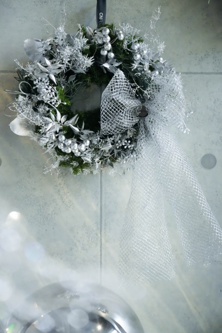 雪夜霜花 恆星花圈