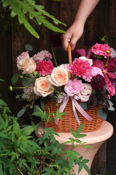 花開馨滿 提籃花