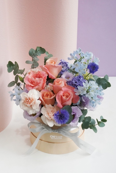 彩雲戀夏 鮮花禮盒