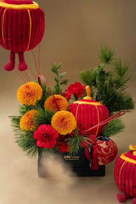 紅運高照 Jellycat燈籠禮盒