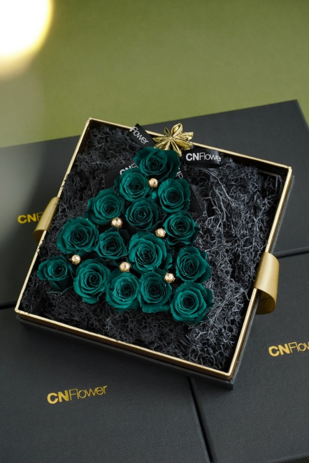 ROSY CHRISTMAS TREE 恆星花禮