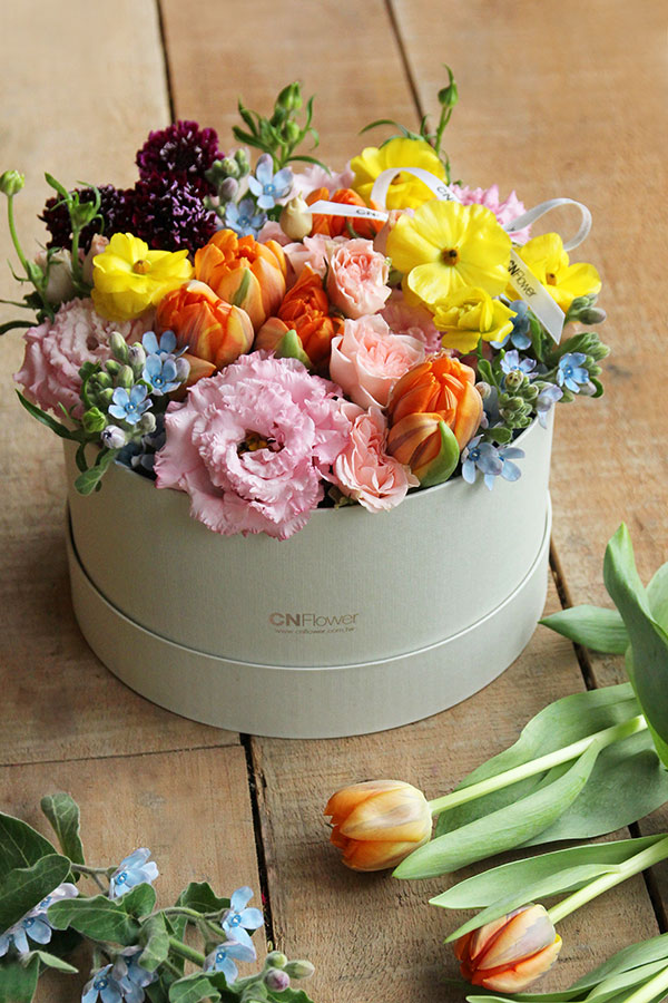 百花齊放 鮮花禮盒