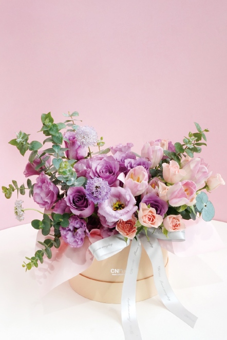 粉夏夢境 鮮花禮盒