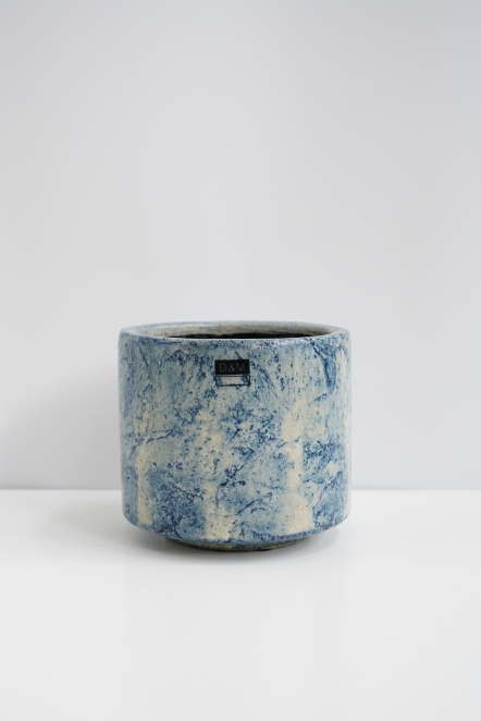 D&M白藍岩石花器